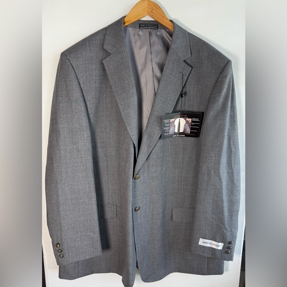 Bert Pulitzer Executive Comfort Blazer • NWT • Men’s 52Long
